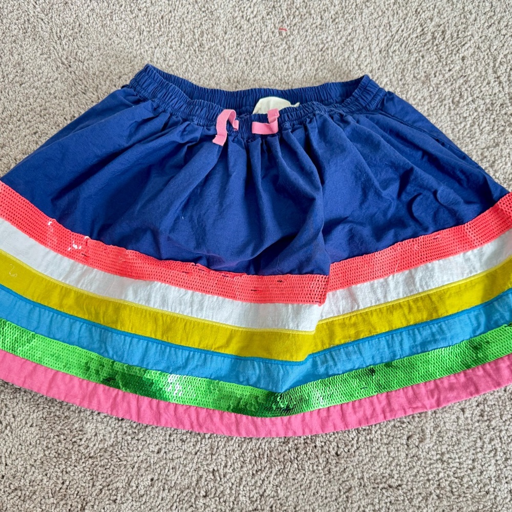 Mini Boden Sequin Skirt